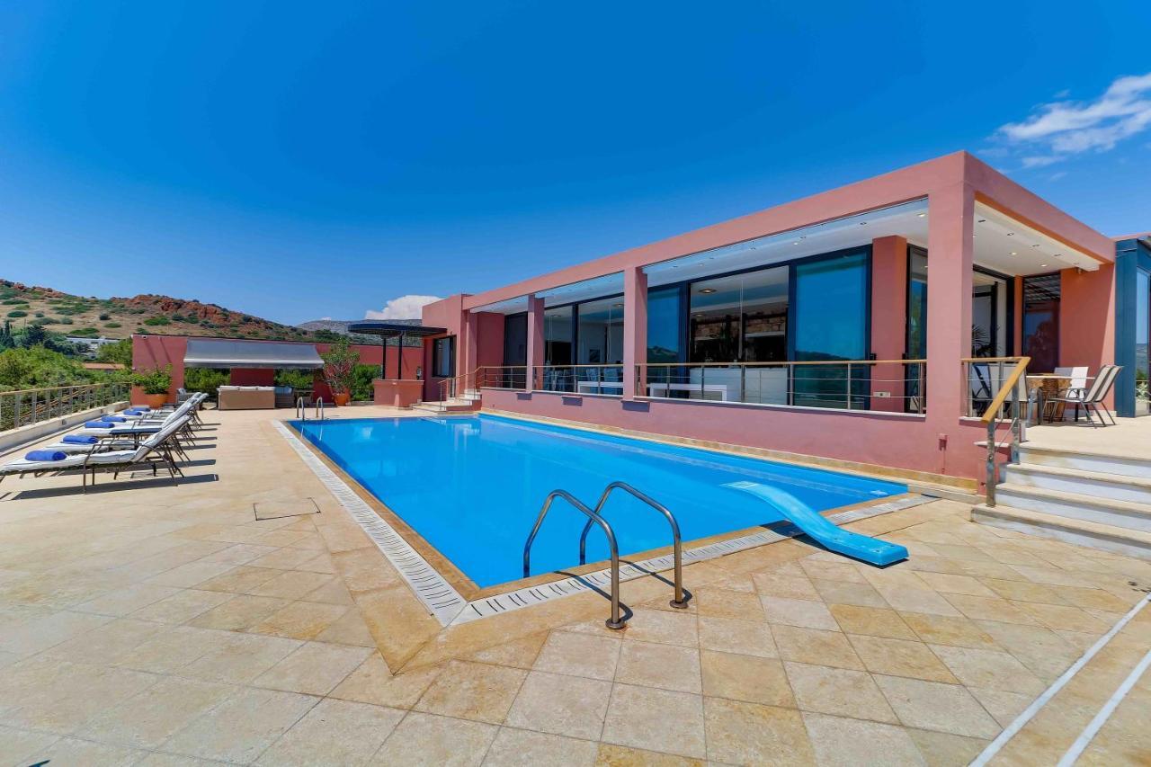 Black Diamond Beachfront Pool Villa Pasithea In Sounio, Athens Cap Cap Sounion Extérieur photo
